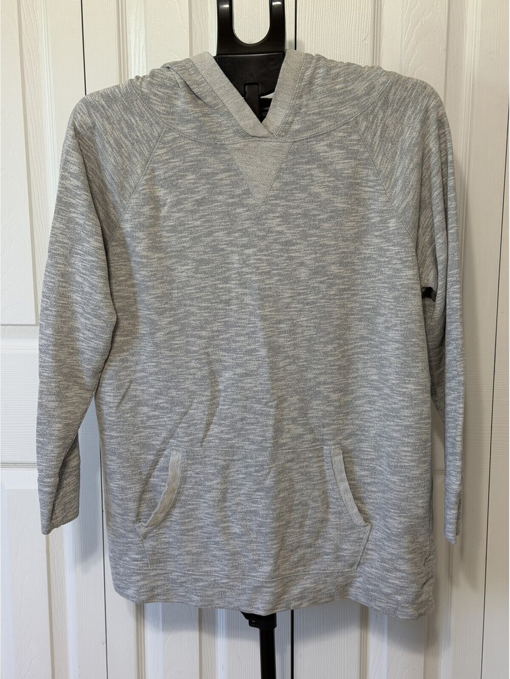 Mossimo Supply Co Hoodie Sweatshirt Mens XL Gray Knit Pullover Long Sleeve